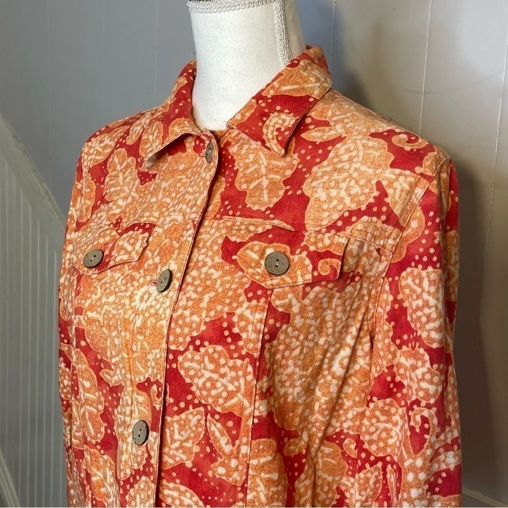 Vintage Coldwater Creek Blazer Linen & Rayon vintage jacket